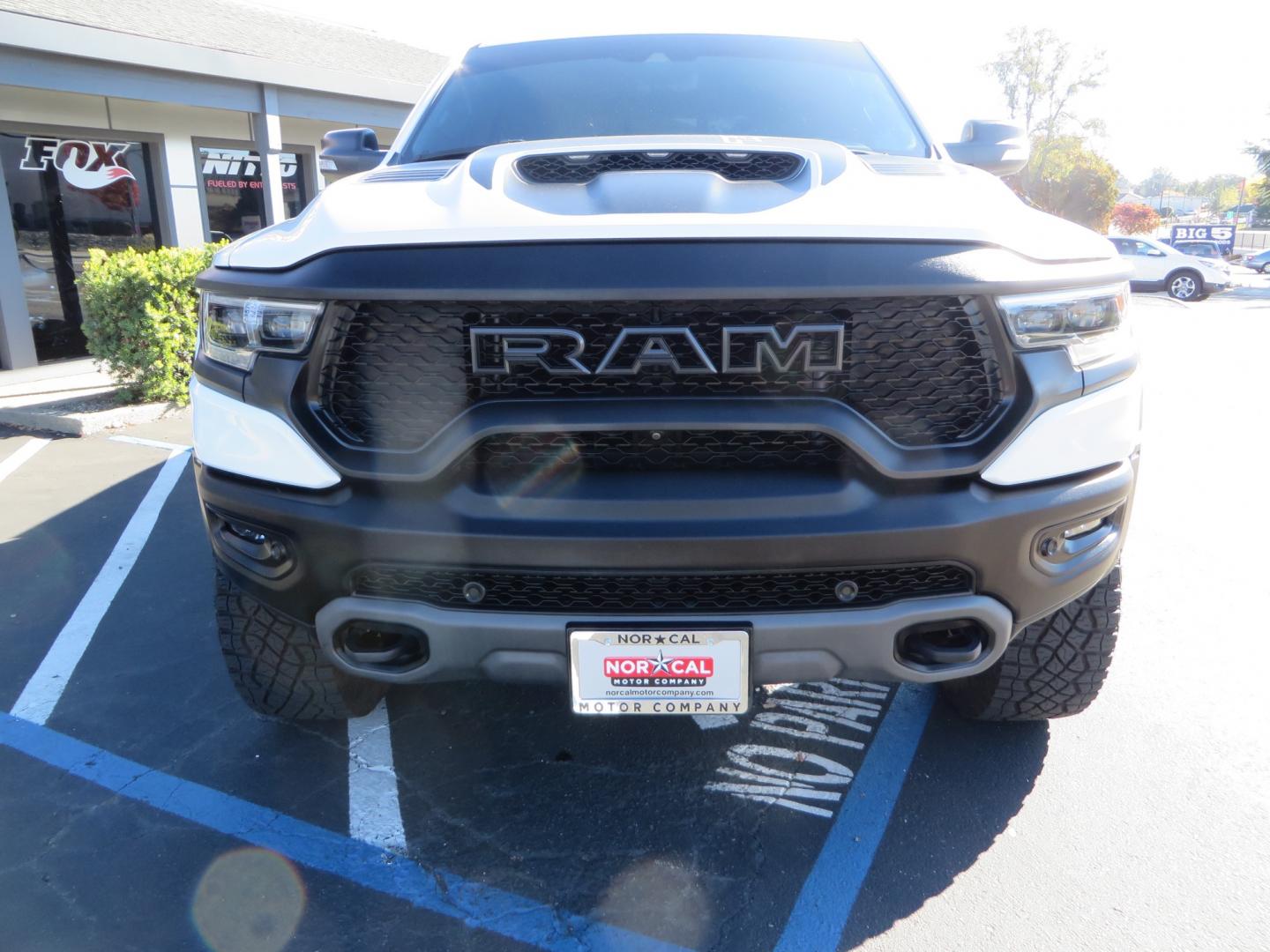 2022 White RAM 1500 (1C6SRFU92NN) , located at 2630 Grass Valley Highway, Auburn, CA, 95603, (530) 508-5100, 38.937893, -121.095482 - SUPER CLEAN TRX LOADED WITH EVERY OPTION - Photo#1